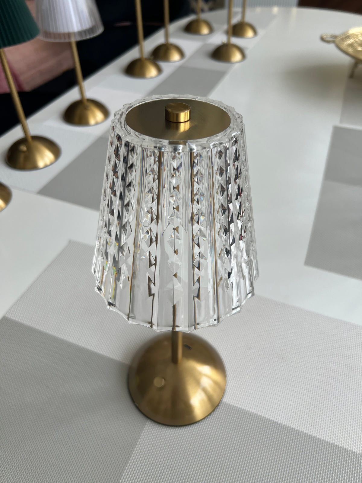Crystal Led Rechargeable lamp 01