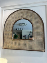Imported Rattan Mirror 002