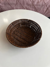 Rattan Tray Basket Round 04