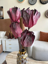 Faux Magnolia Bud Pink