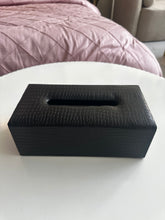 Leather Tissue box 011