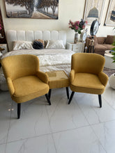 Allure Chair Mustard 036 with table