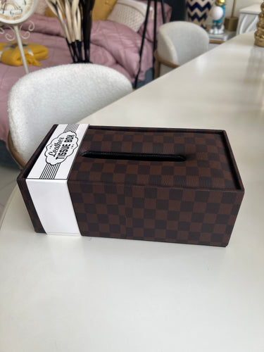 Leather Tissue box 07