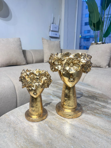 Gold Baby small and big doll