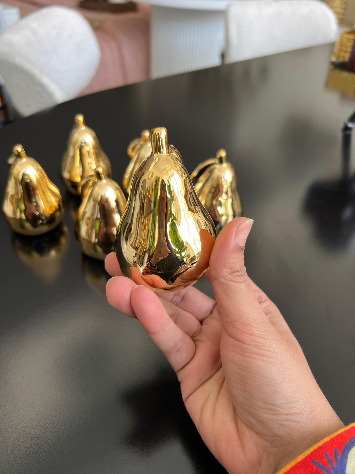 Gold decoration Pear