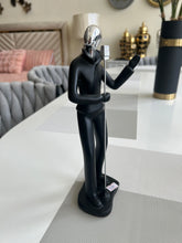 Singer with Mike Sculpture