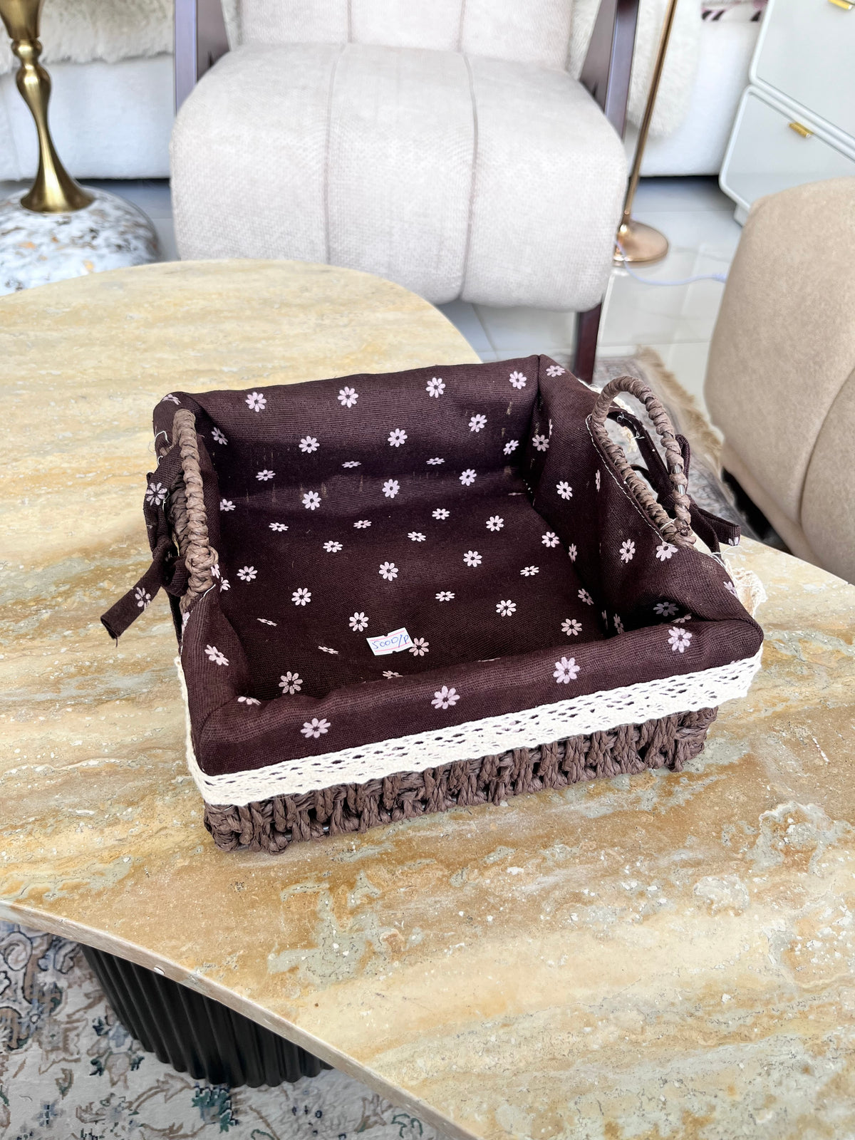 Hand Woven Rattan storage baskets 11