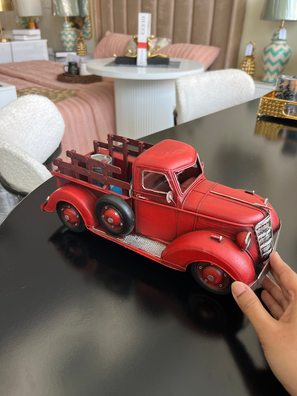 Retro Red Truck