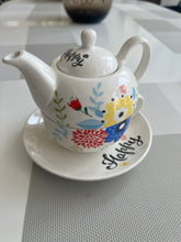 Floral Tea pot and cup set