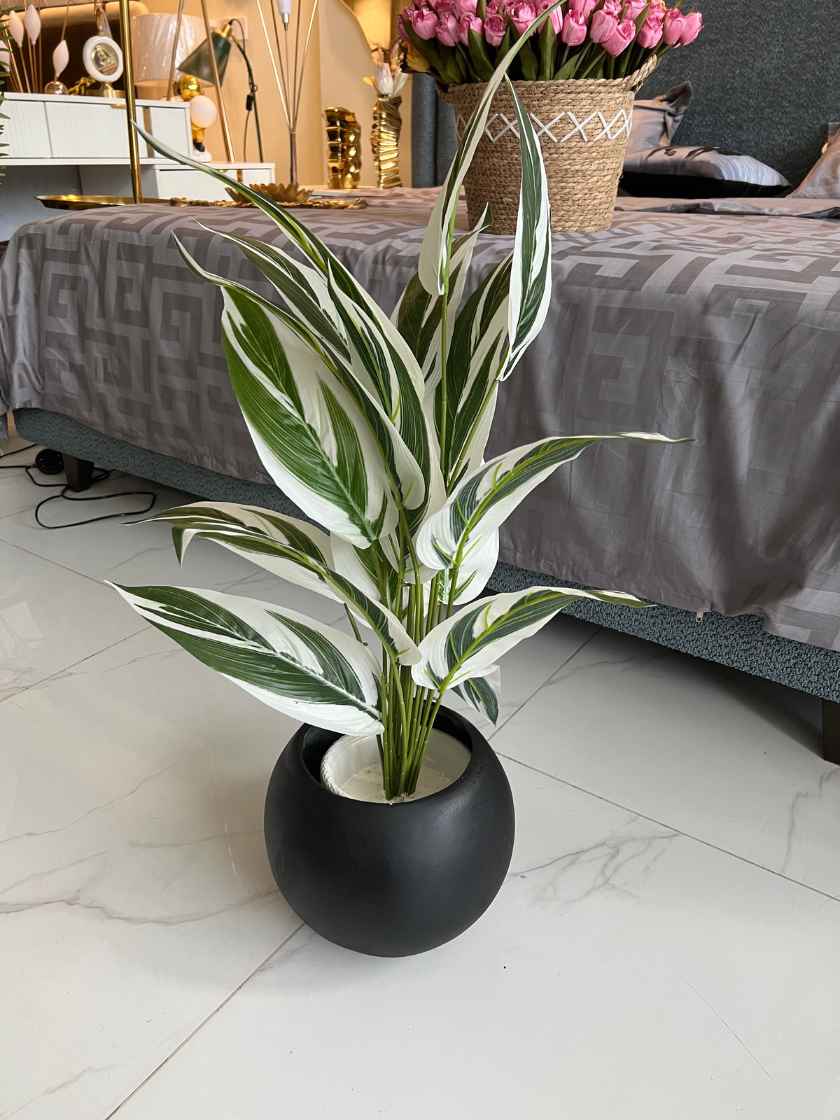 Round Pot  Plant (001)