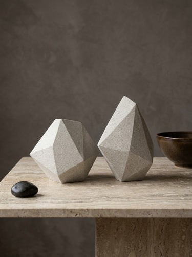 Artisan Geometric Vase Set