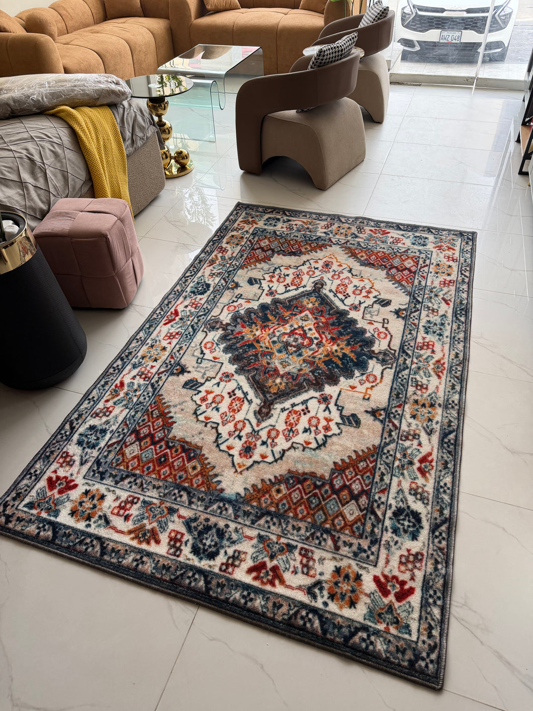Modern Rug zx20 – Wood Action