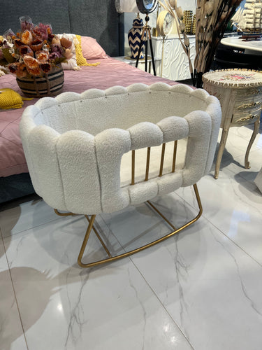 Baby bassinet White Boucle 08