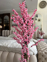 Light Pink Blossom Flower Plant with textured Planter
