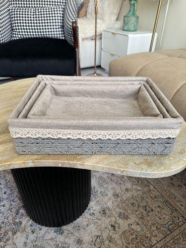 Hand Woven Rattan storage baskets 05