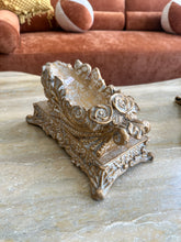 Fancy Bottle Holder White Antique