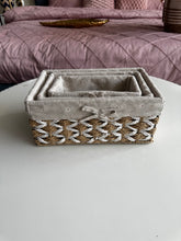 Hand Woven Rattan storage baskets 02