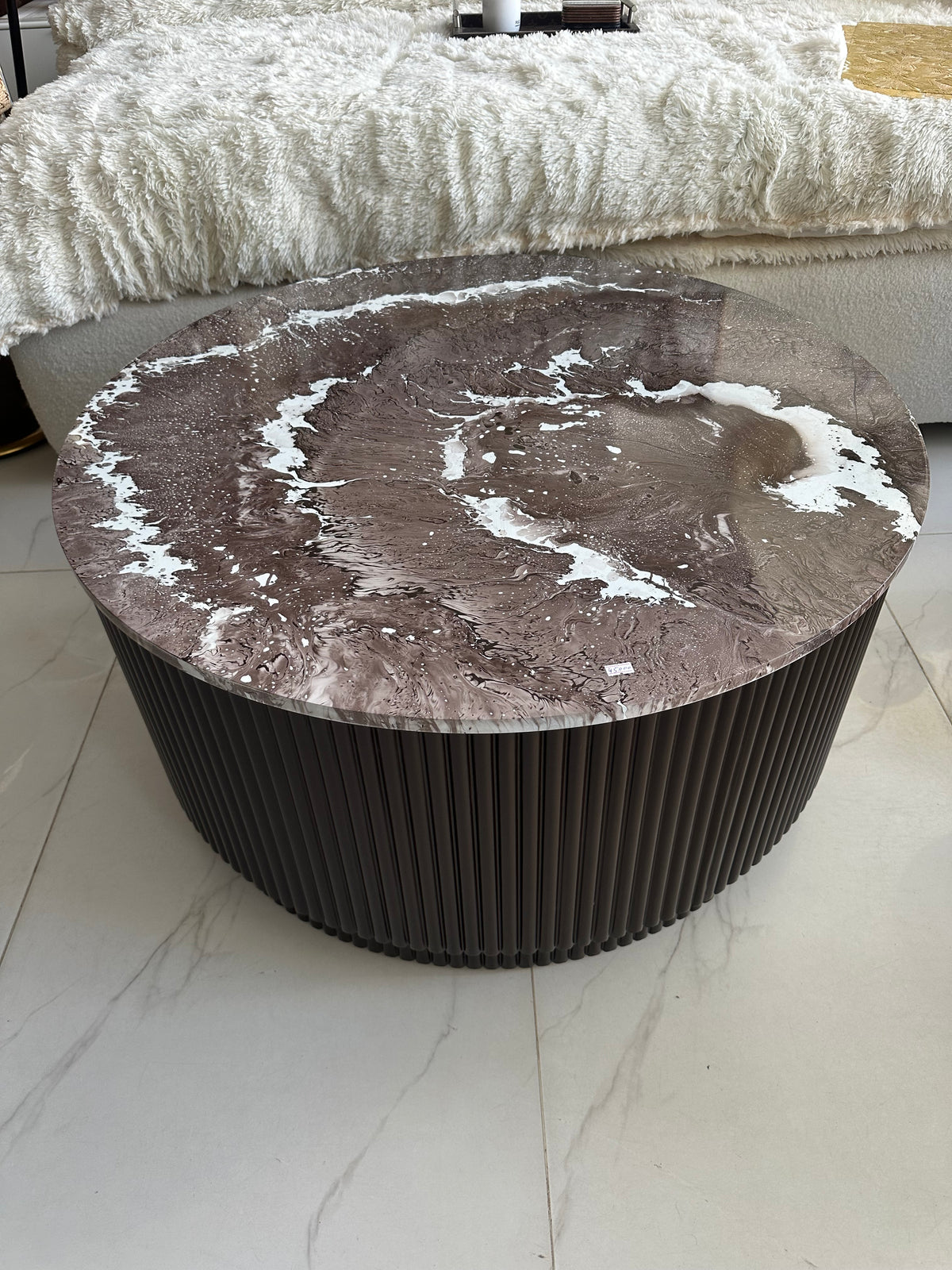 Marble Texture Paris Coffee table 02