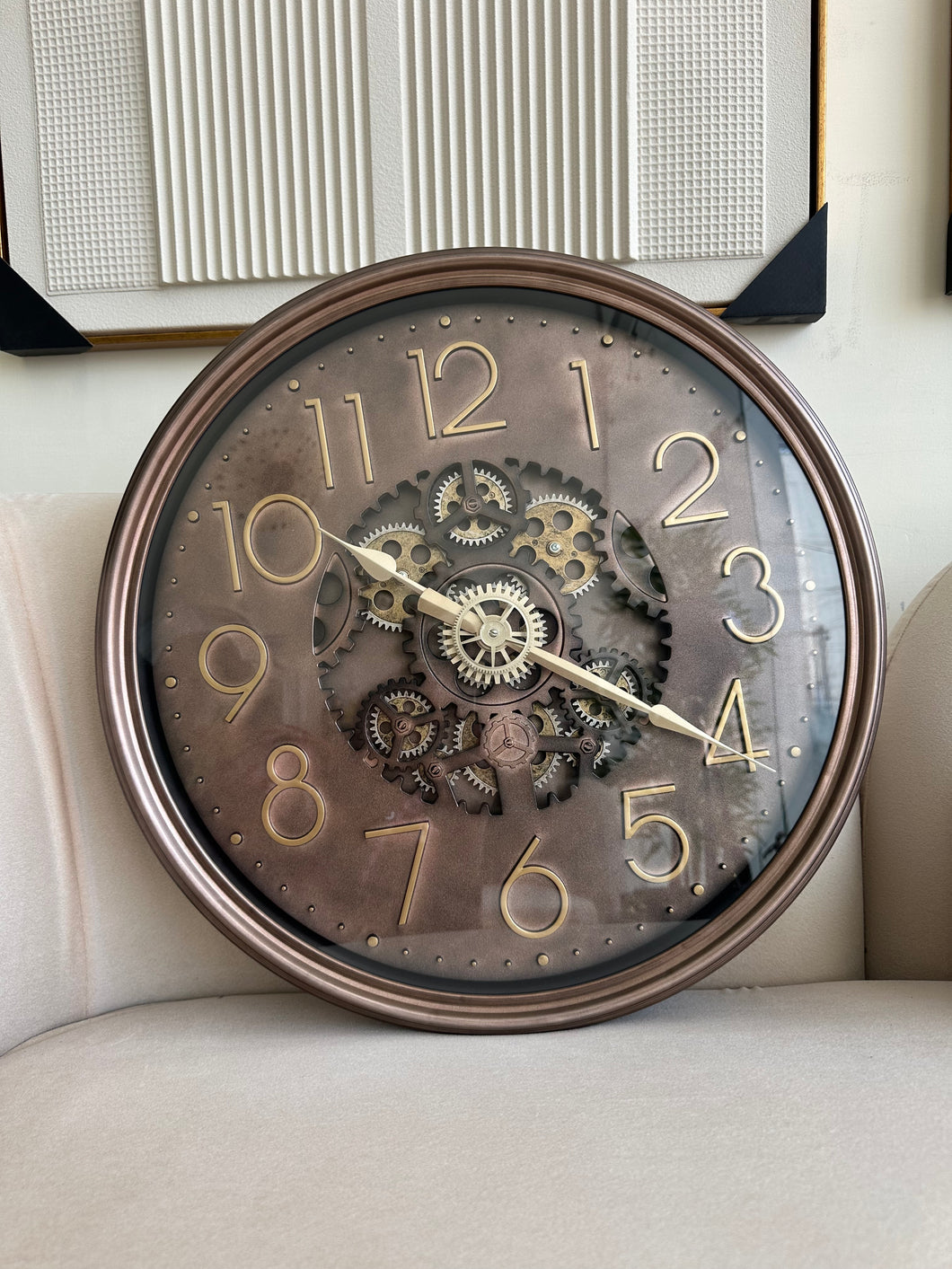 Mechanical Wall Clock Copper 22