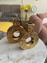 Gold Textured Vase 04