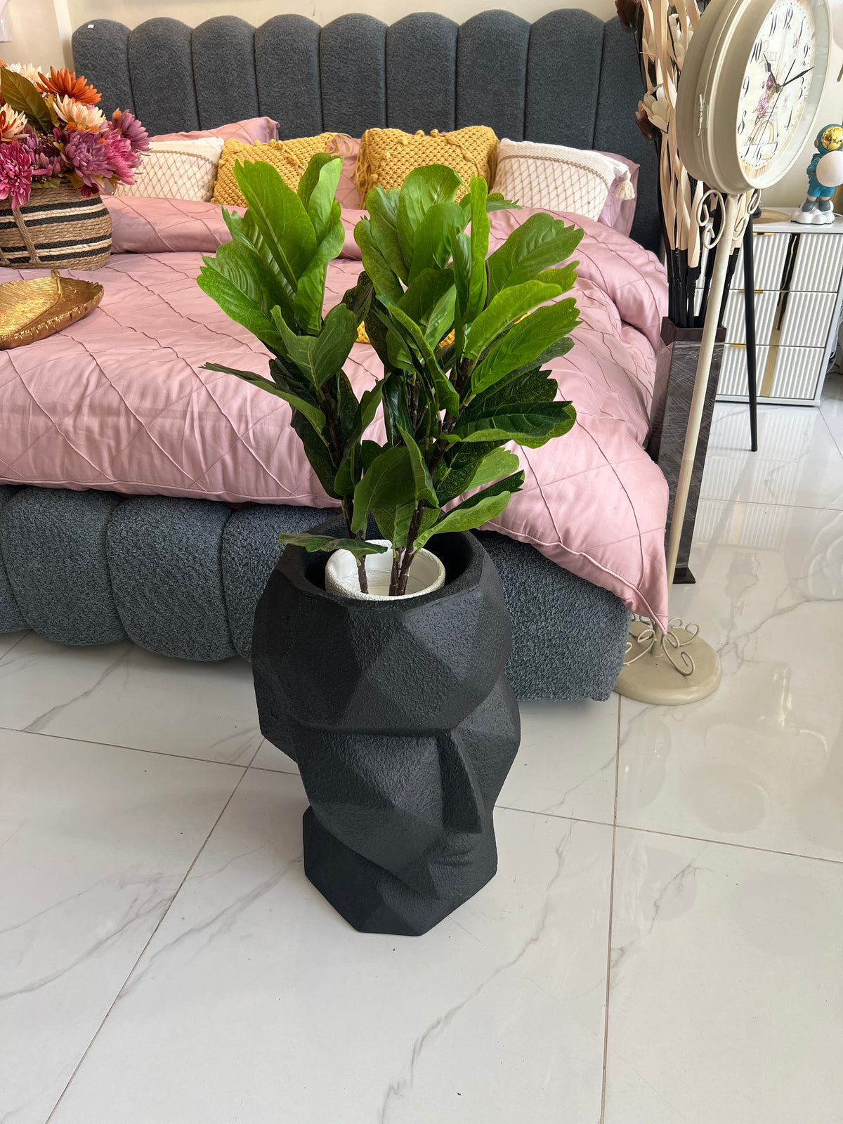 3D Abstract Face Planter