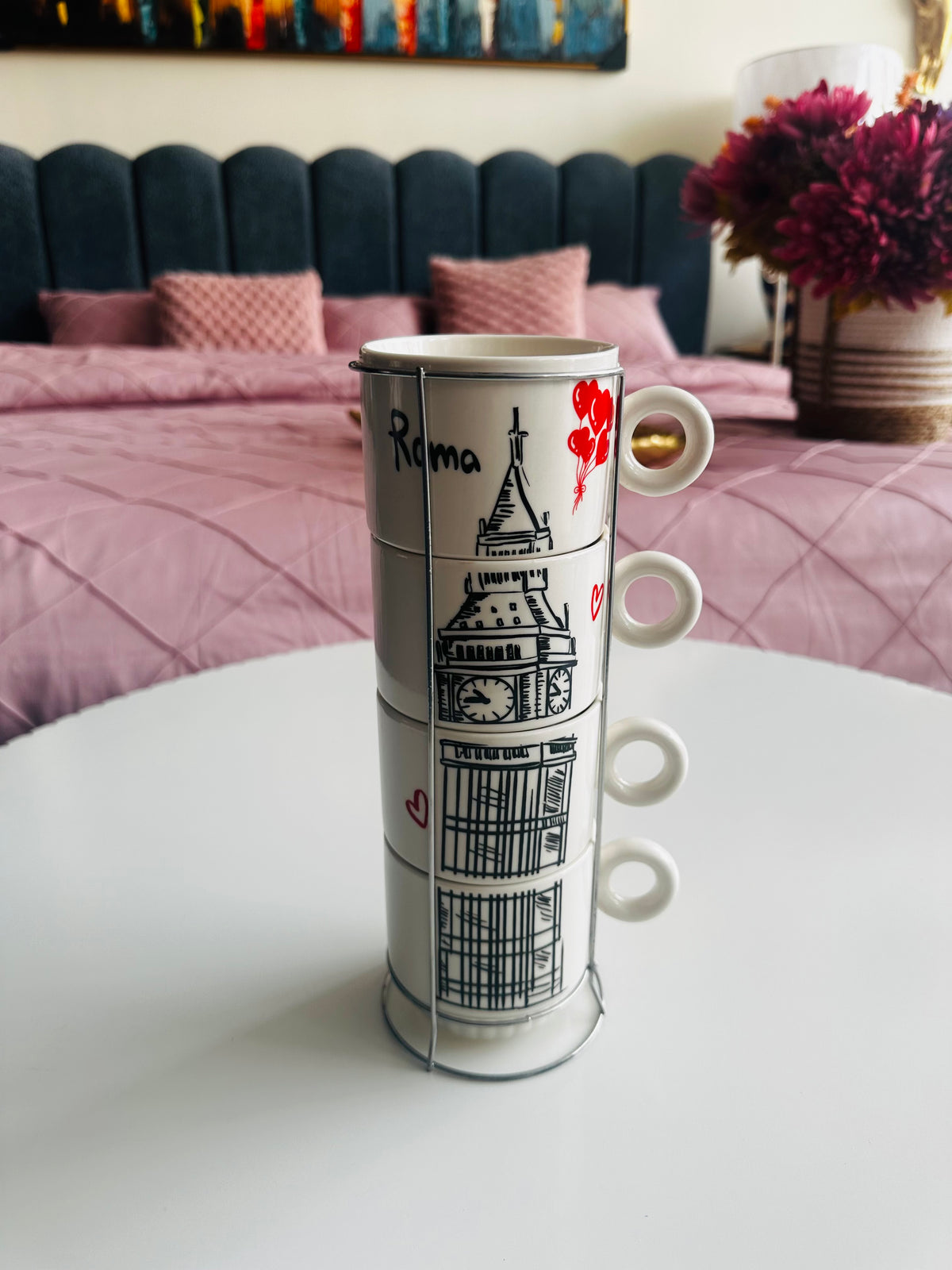 Standing Mugs Set Rome