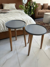 GREY NESTING TABLE