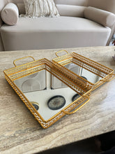 Metallic tray set 014