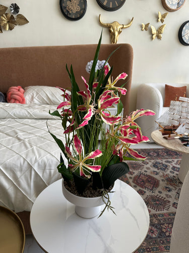 Gloriosa Lilies Planter