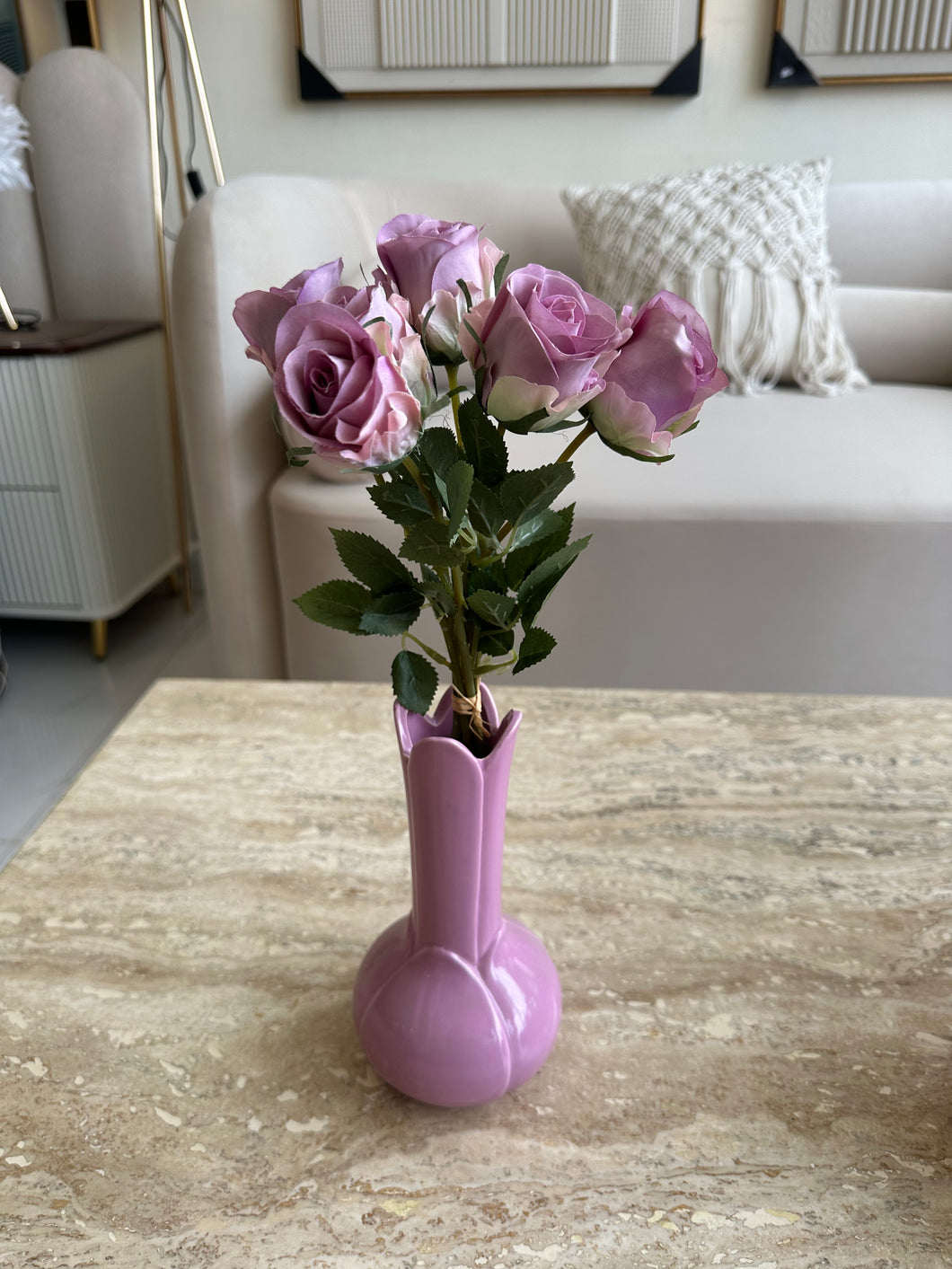 Rose Bunch 002 light purple