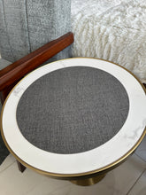 Leatherite Table mat Grey 001