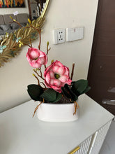 Magnolia Flower Arrangement in Ceramic pot 002
