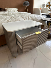 Espen Side Table Silver Grey