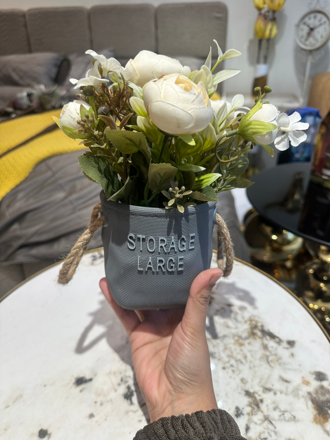 Rose Planter White 003