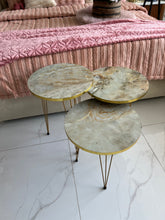 Set of 3 nesting table 004