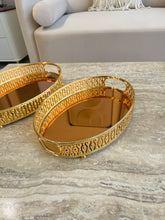 Metallic tray set 015
