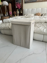 Laundry Basket Boucle Off White