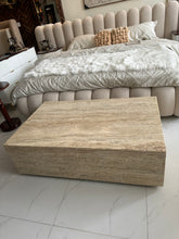 Siena Travertine Coffee Table