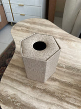 Jute Tissue Box round