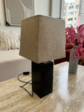 Leather Table Lamp 003