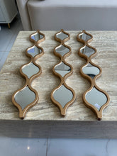 Tear Drop glass Mirrors set of 3