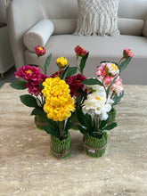 Dahlia Flower Standing Bunch