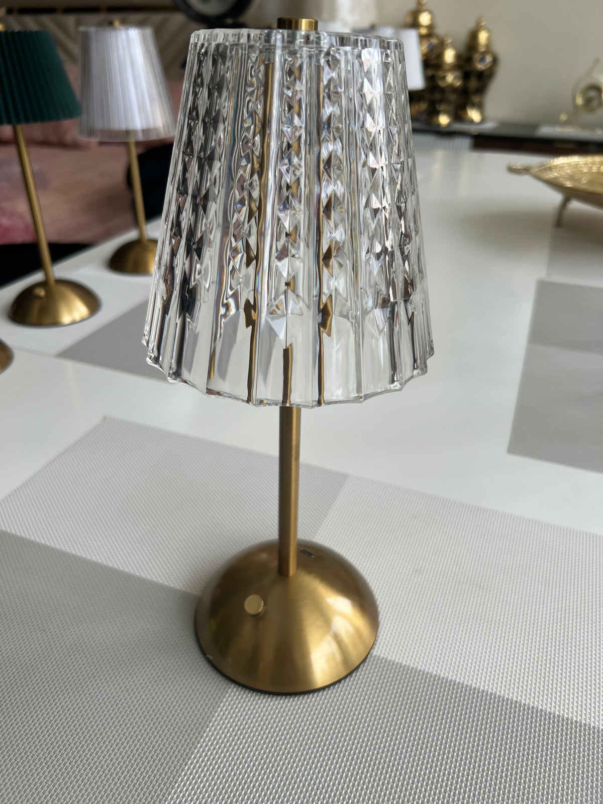 Crystal Led Rechargeable lamp 01
