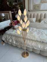 Gold Petal Floor Lamp