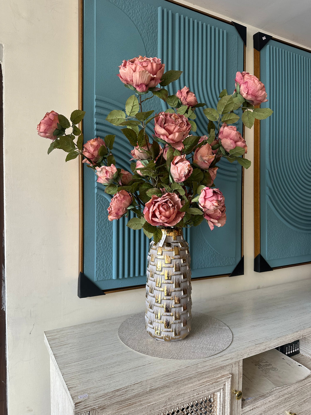 French Rose Tea Pink Bouquet