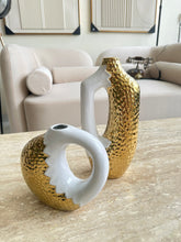 Lustre Vase set White