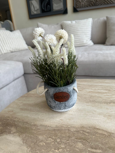 Garden Planter 003 white