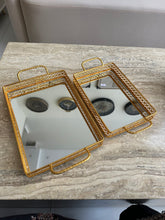 Metallic tray set 014