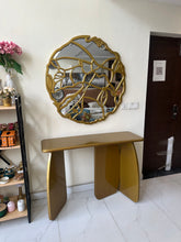 Abstract Mirror Gold with Console