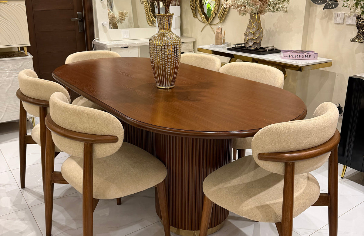 Ashwood Dinning Table Woody Chair 01